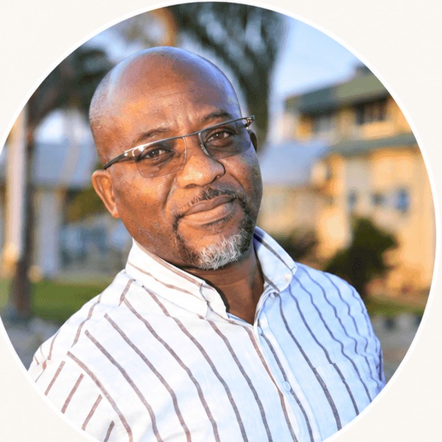 Lloyd Ngosa, who provides leadership and oversight to Blessed Land Foundation operations