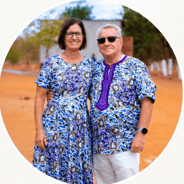 Ross and Jill Powell, founders of Blessed Land Foundation
